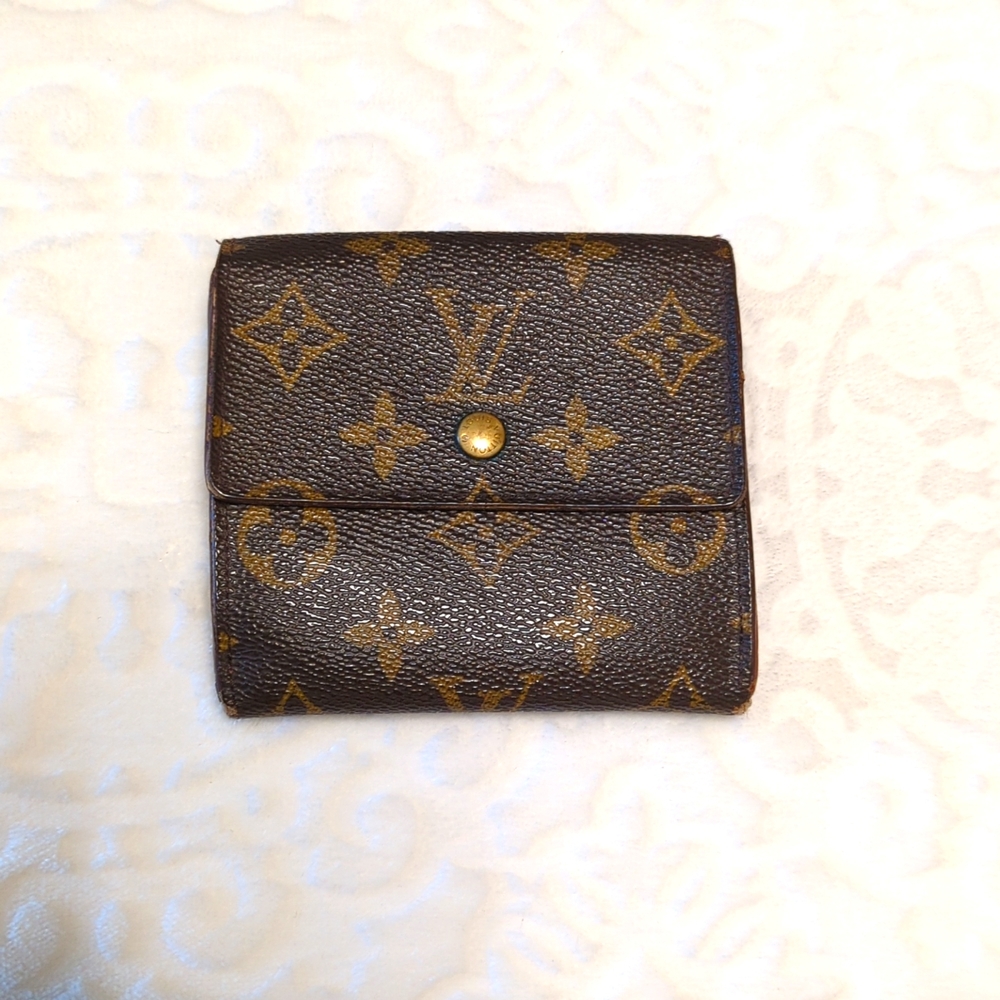 Louis Vuitton Monogram Compact Elise Wallet